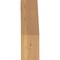 Ekena Millwork 3 1/2"W x 8"D x 12"H Imperial Smooth Knee Brace, Western Red Cedar BRC04X08X12IMP00SWR - alternate 3